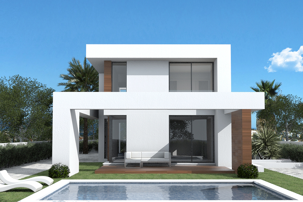 Moderne villa te koop in Pego