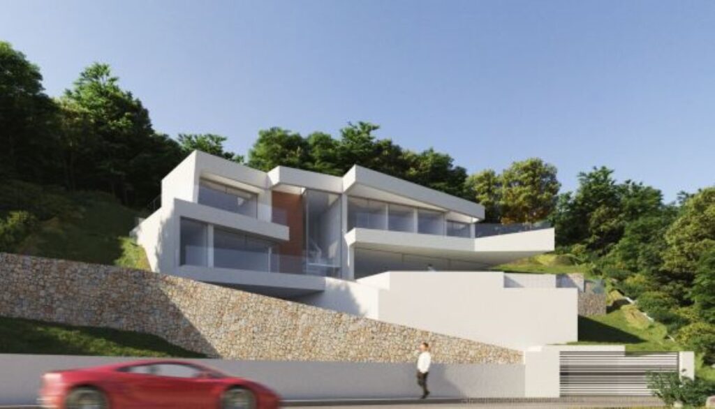 Nieuwbouw project te koop met zeezicht in Altea Hills
